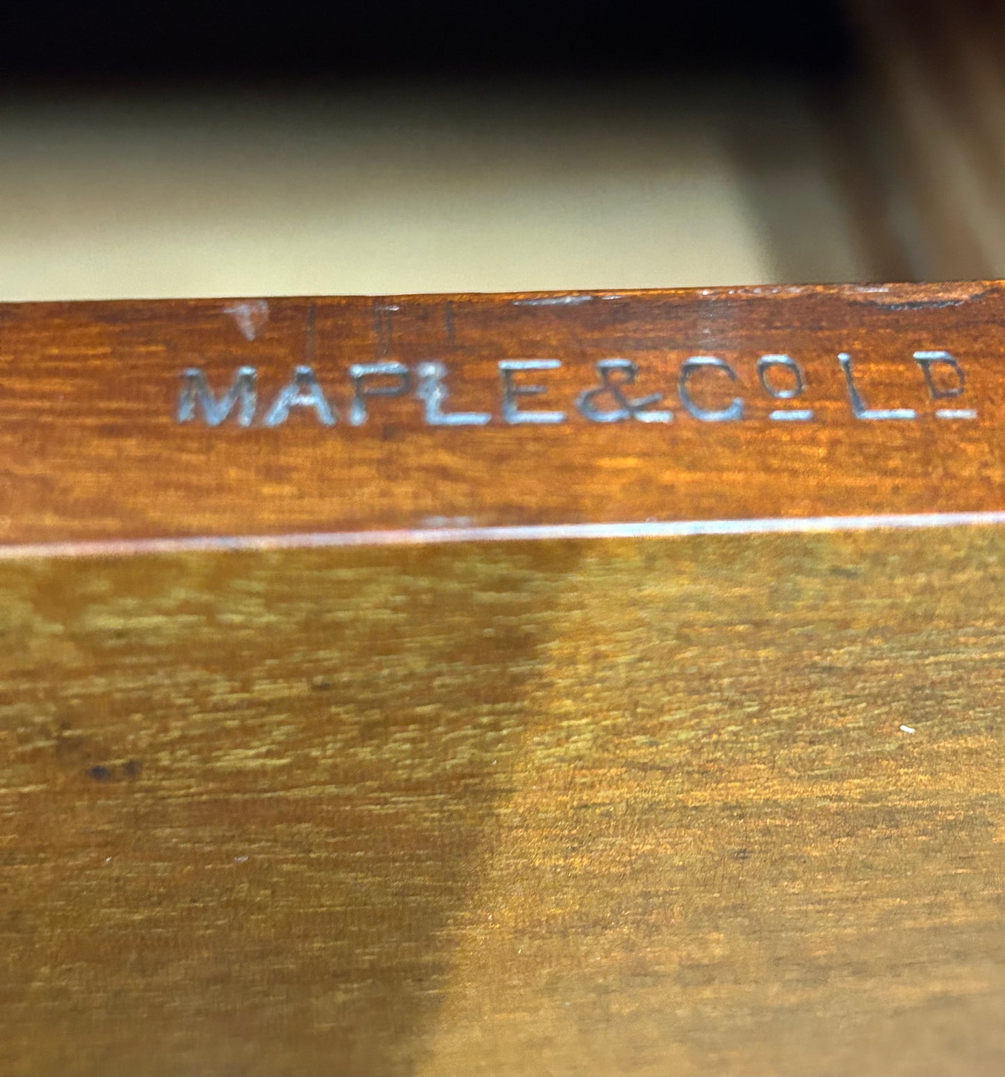 Maple and Co “Gentlemen’s” chest of drawers/cupboard