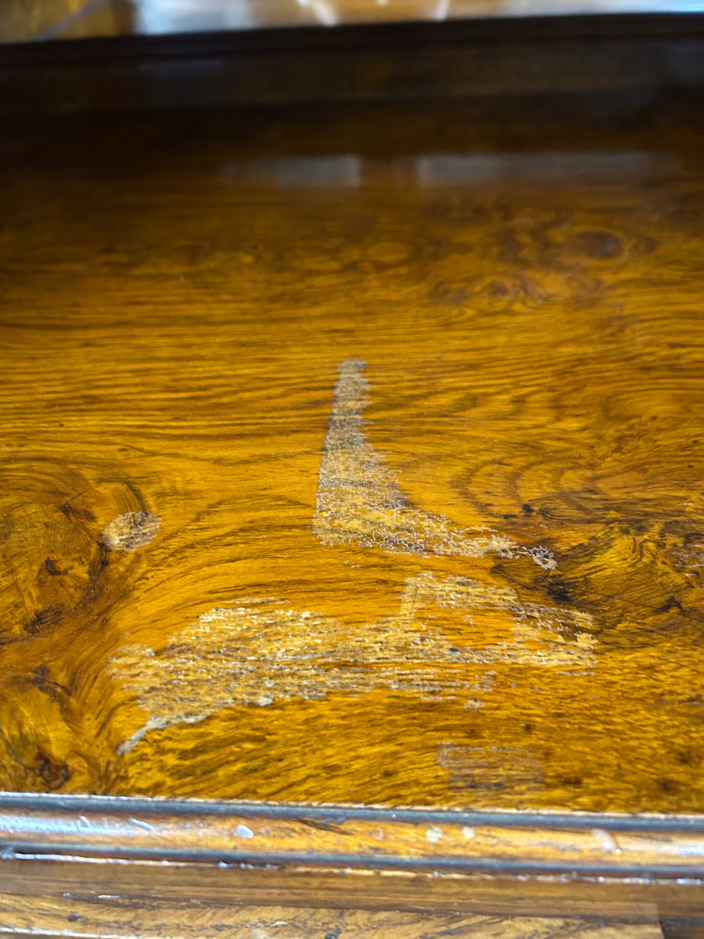 Large Victorian pollard oak wardrobe