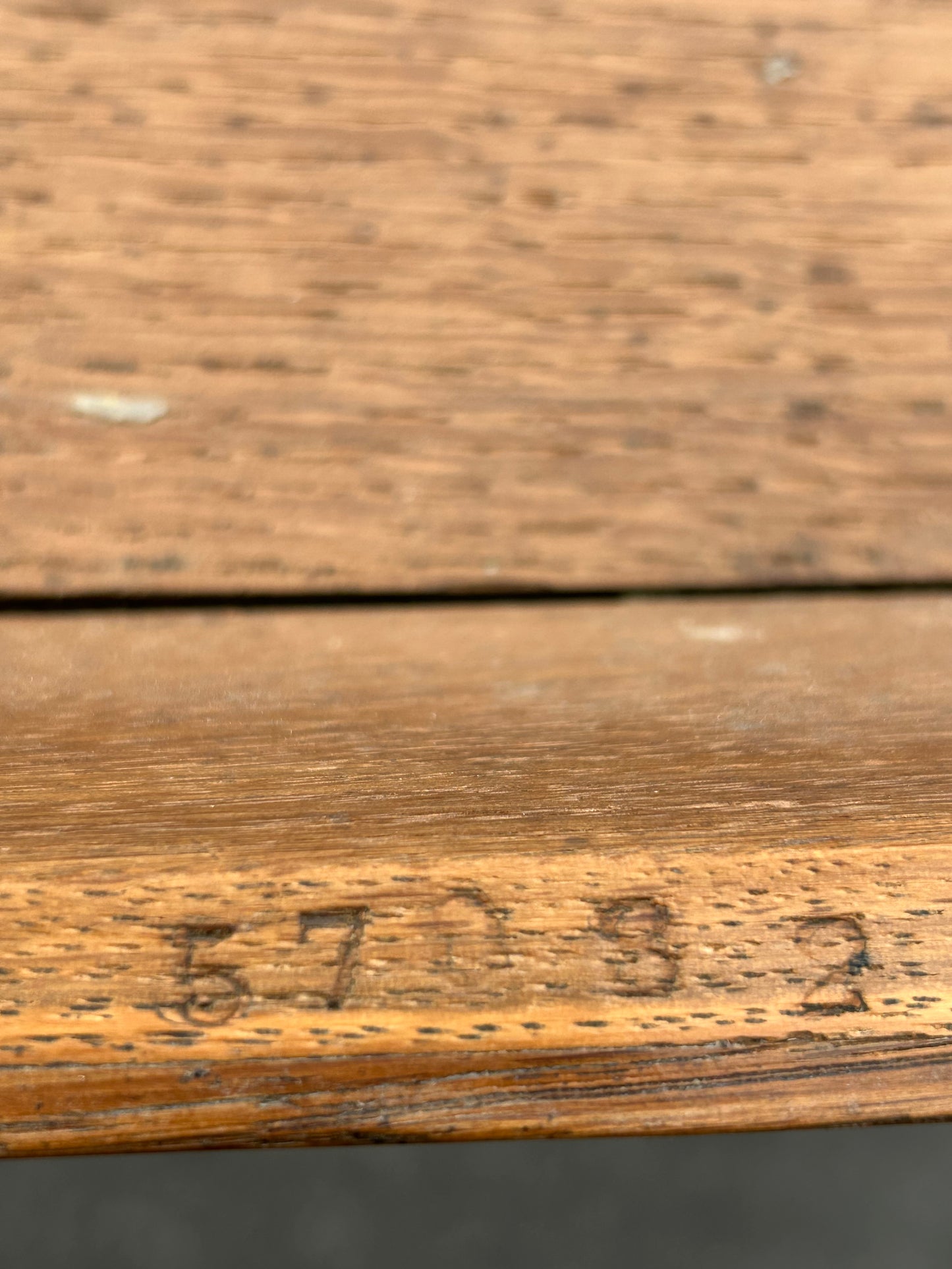 19th Century Oak Writing Desk By Lamb Of Manchester