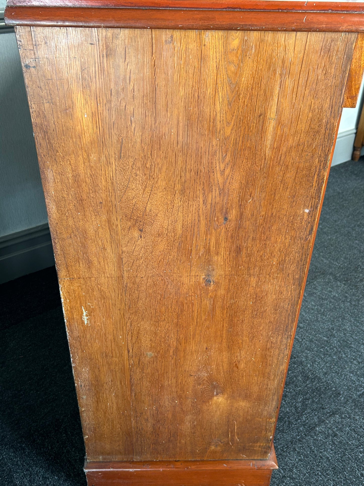 Victorian Mahogany and oak chest of drawers