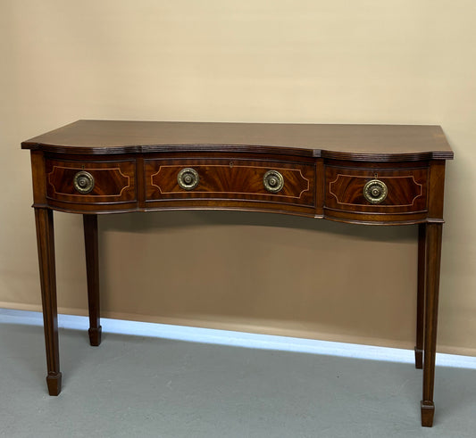 Mahogany Georgian style console table