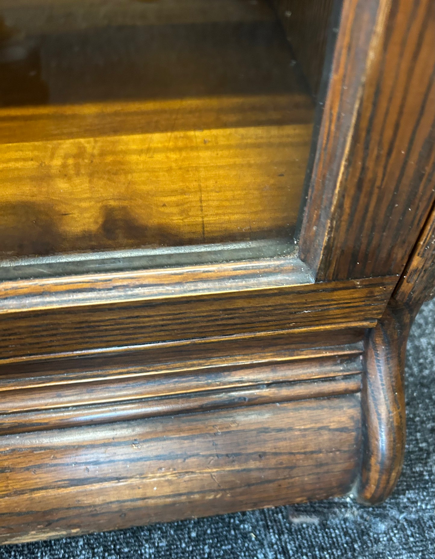 Oak 5 Tier Barristers Bookcase by “Gunn”