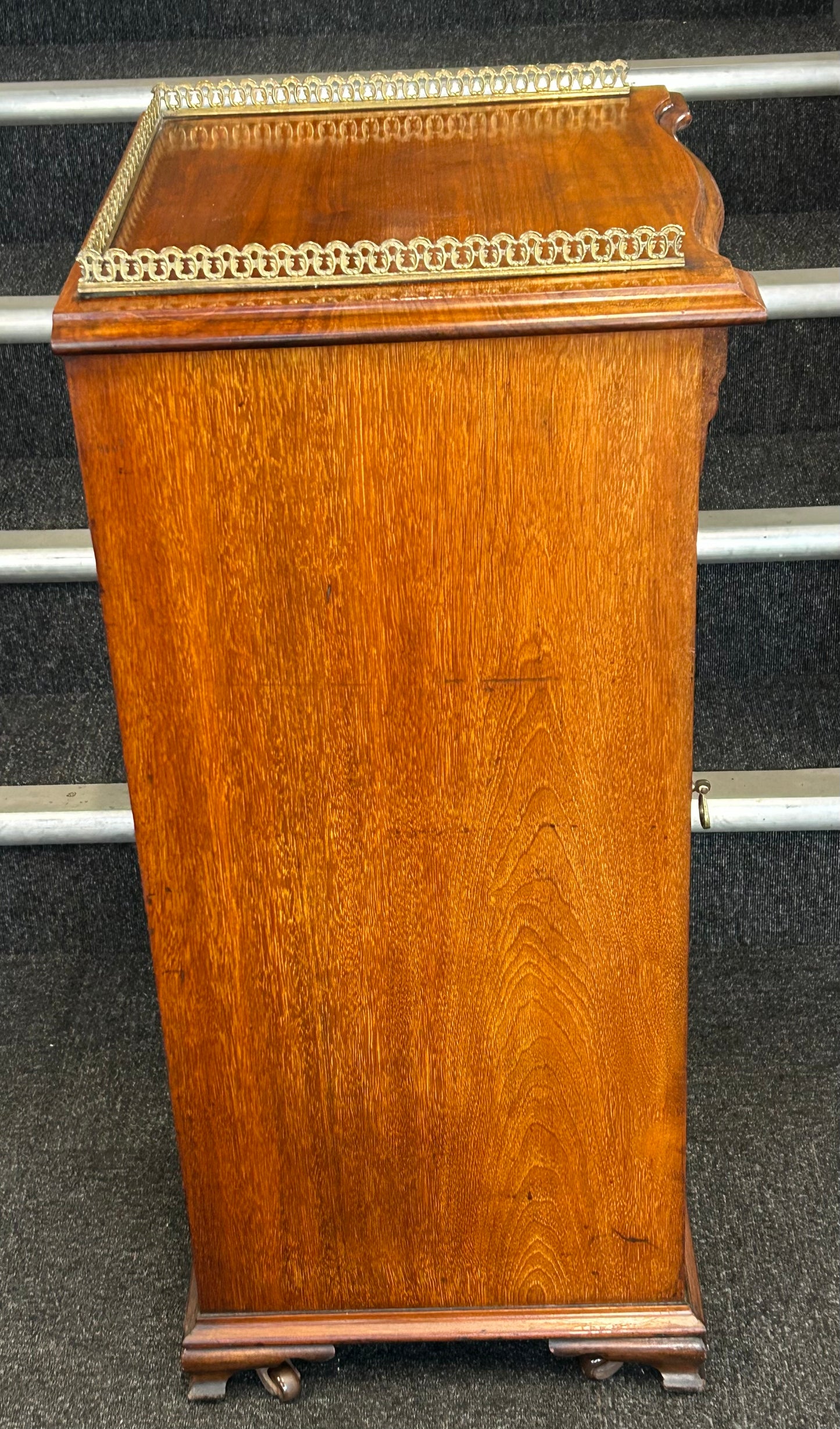 Edwardian Walnut sheet music cabinet