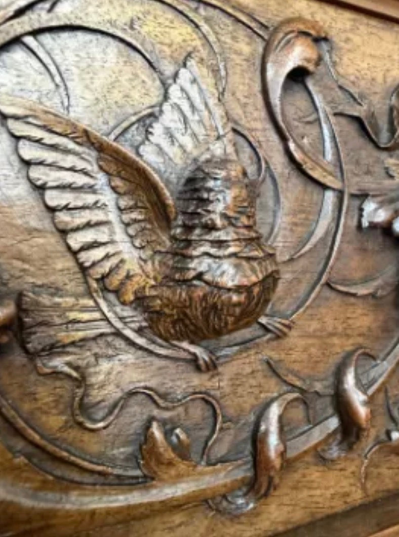 Gillows 19th Century Renaissance Revival Carved Cabinet