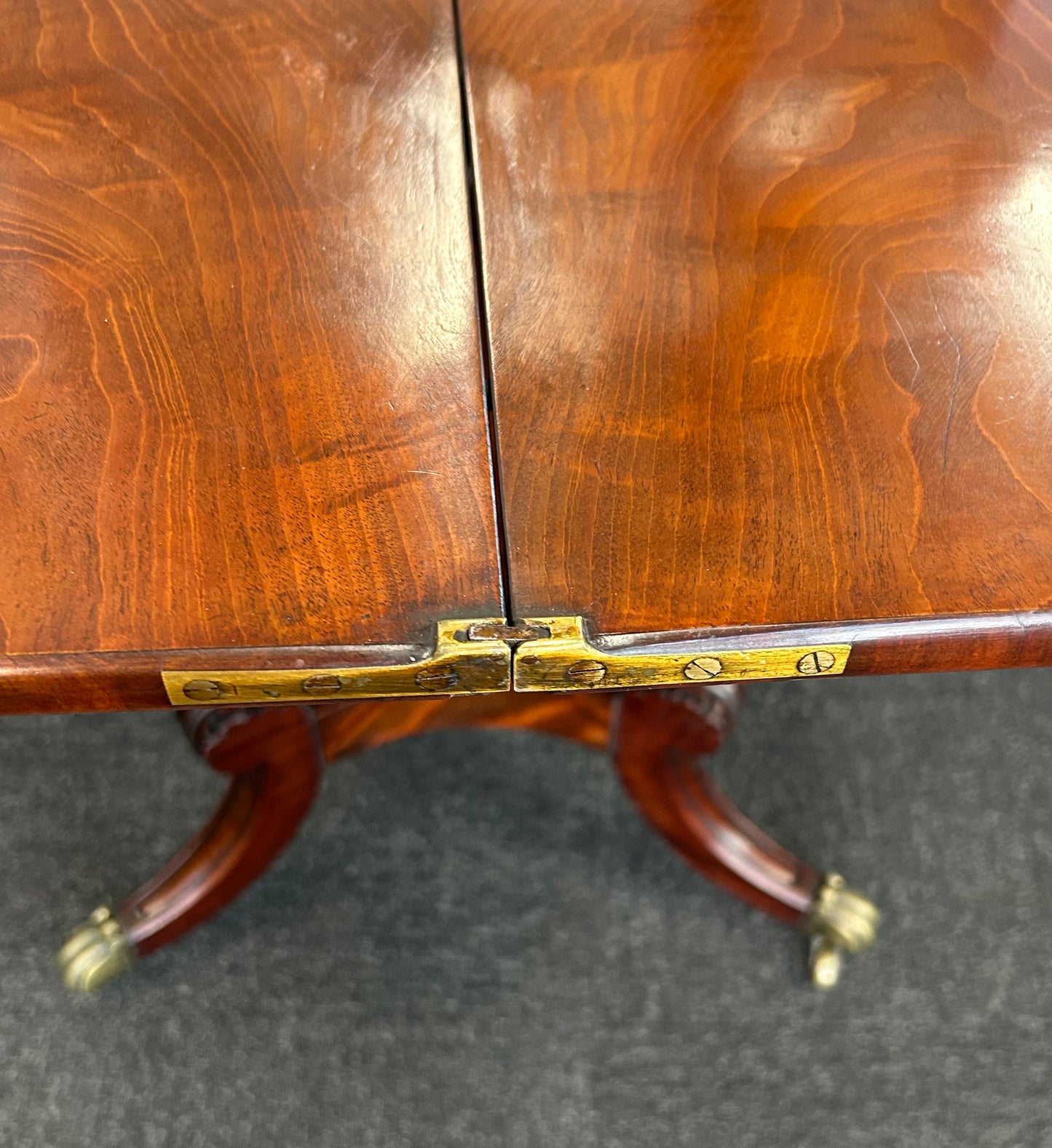 William IV Mahogany tea table