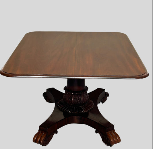 William 1V mahogany breakfast table