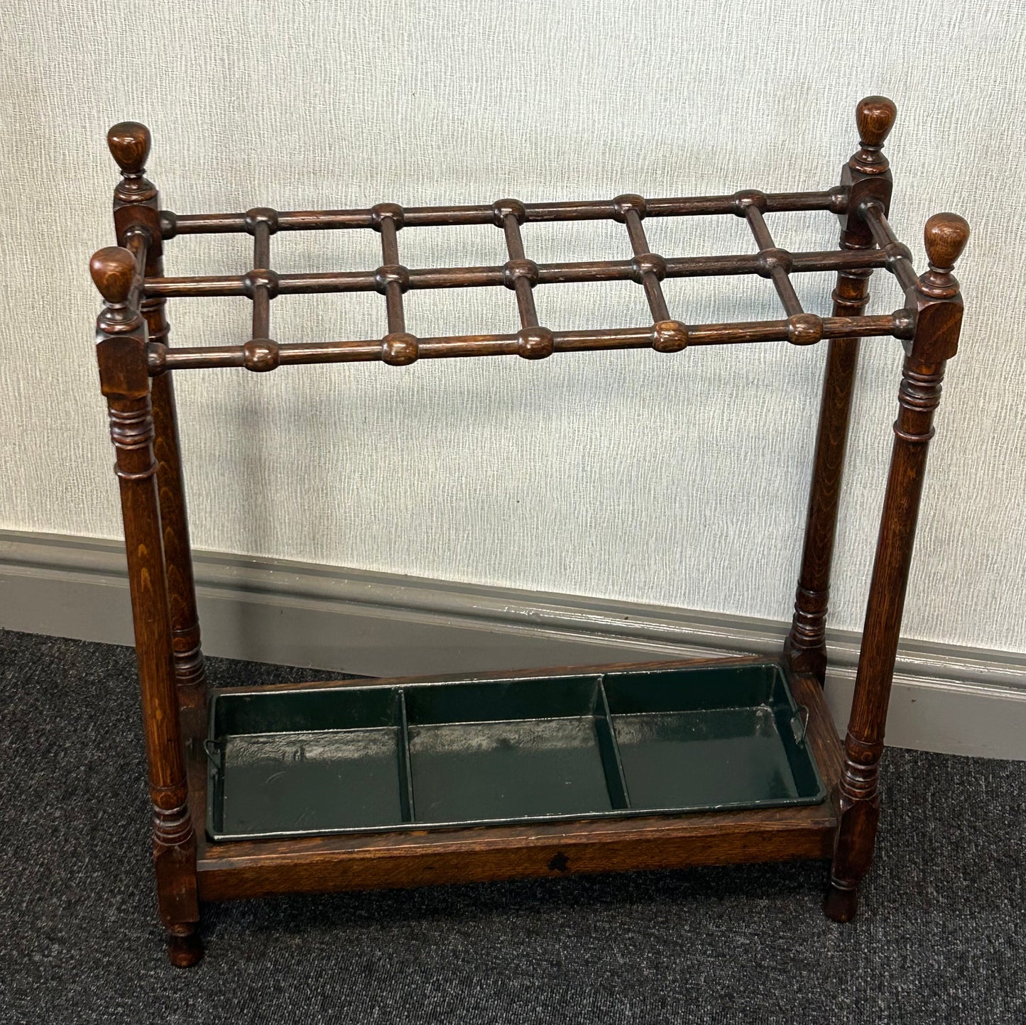 Heals of London Oak Umbrella/Stick stand