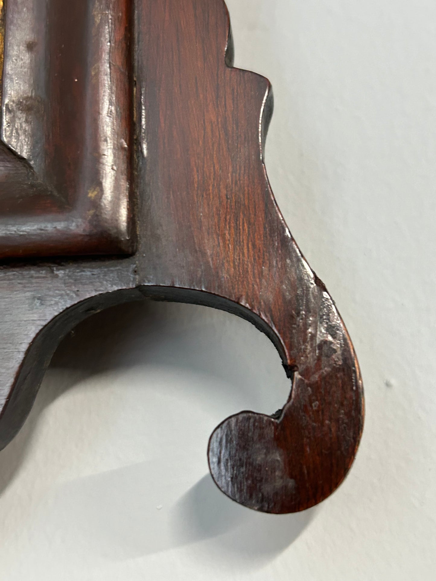 Georgian style fretwork wall mirror