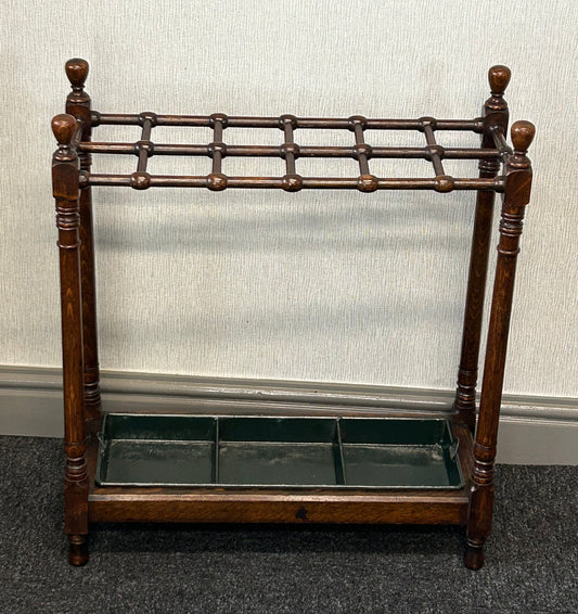 Heals of London Oak Umbrella/Stick stand