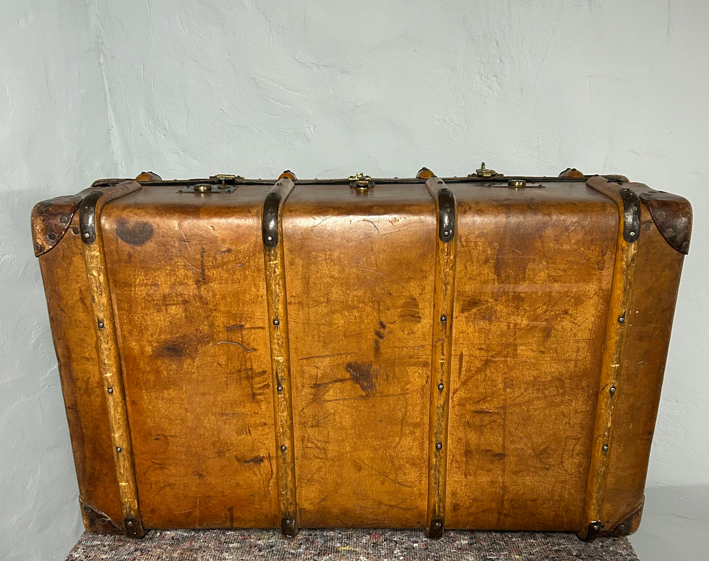 Vintage steamer trunk