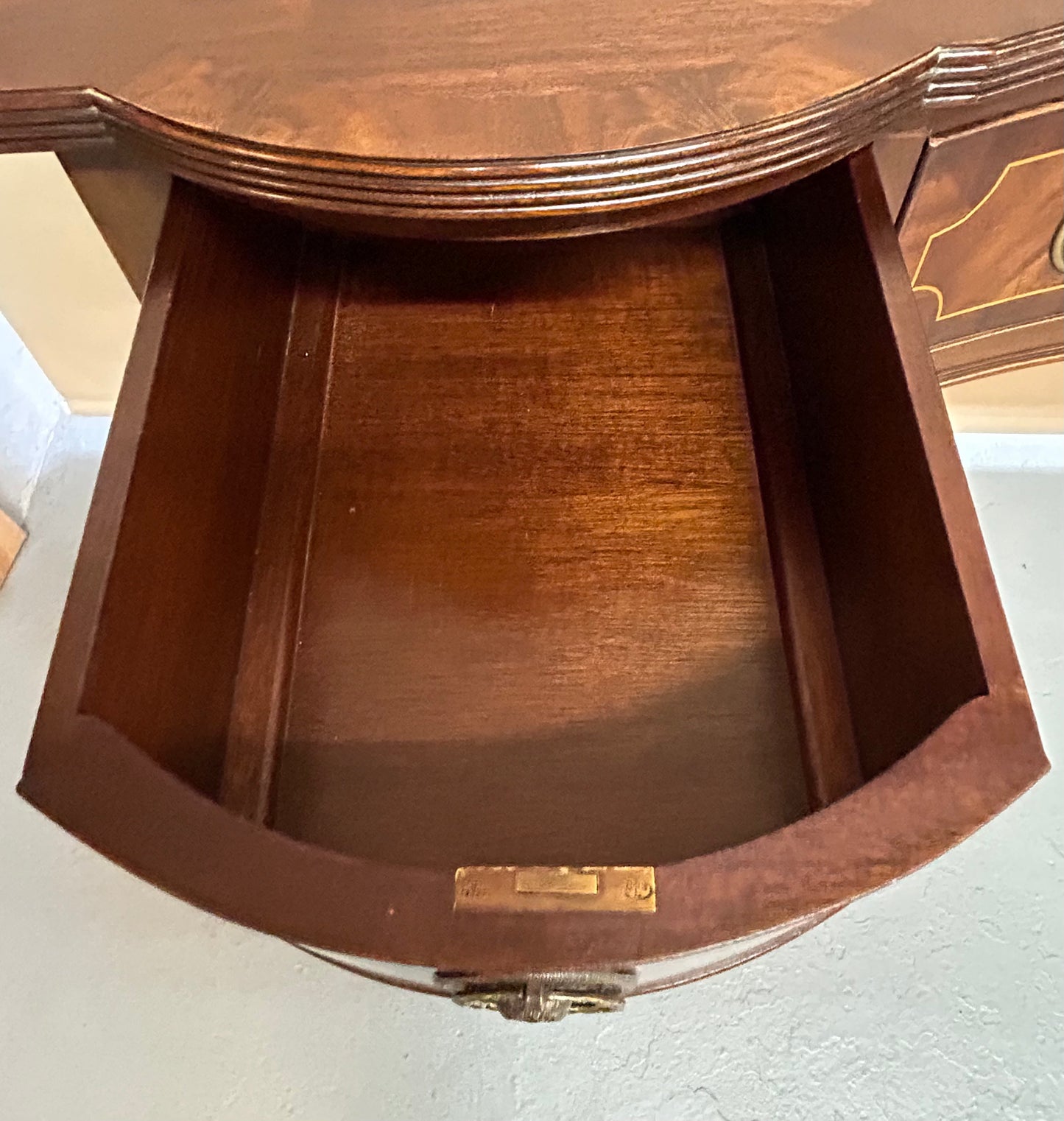 Mahogany Georgian style console table
