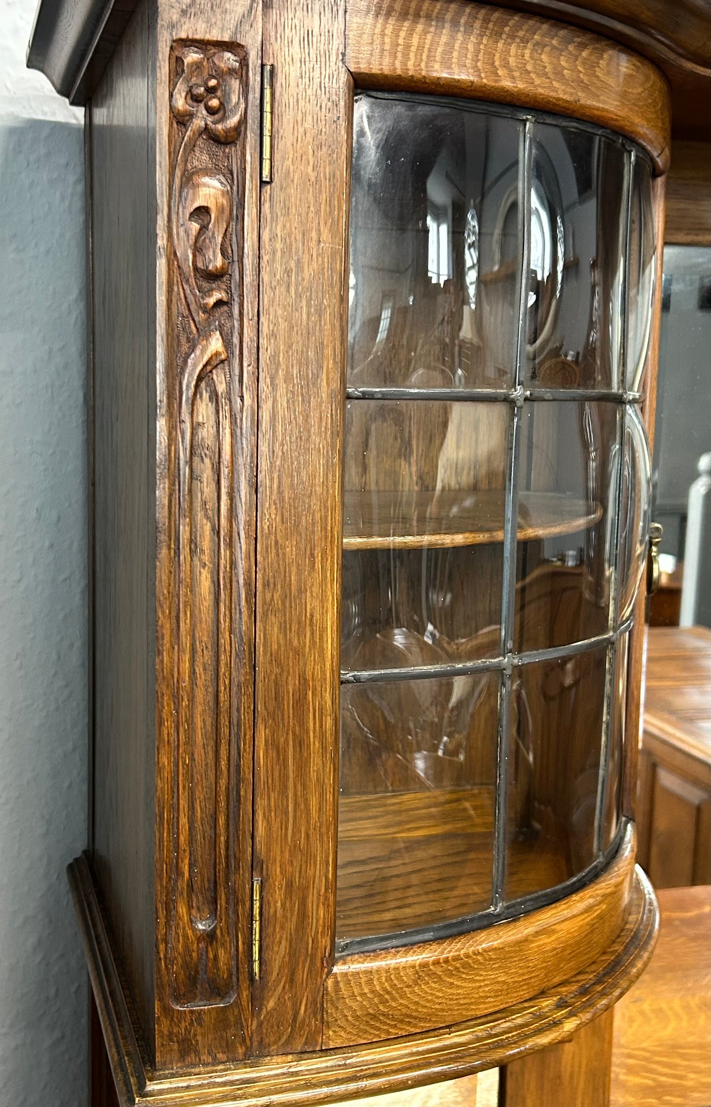 Arts and Crafts oak Edwardian sideboard
