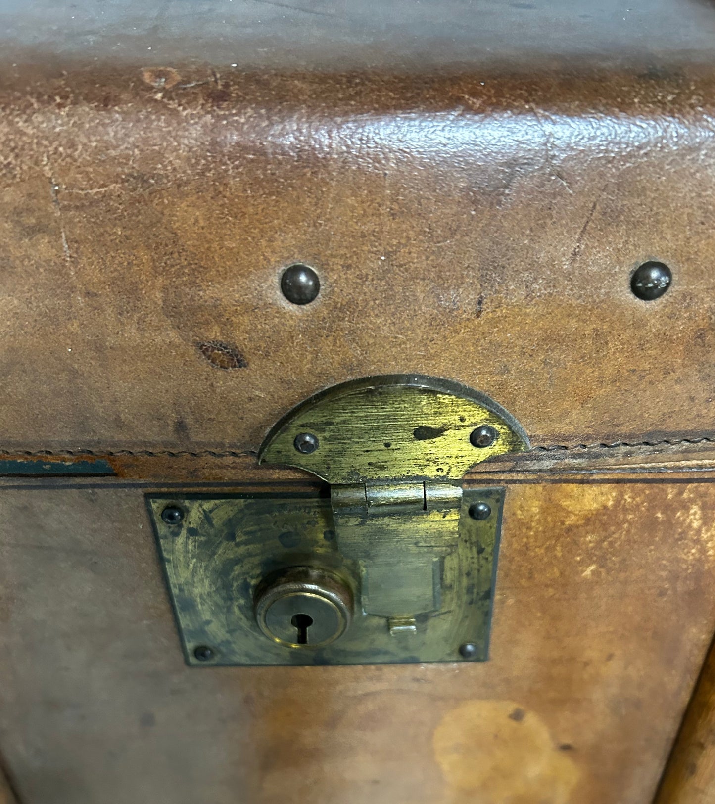 Vintage steamer trunk
