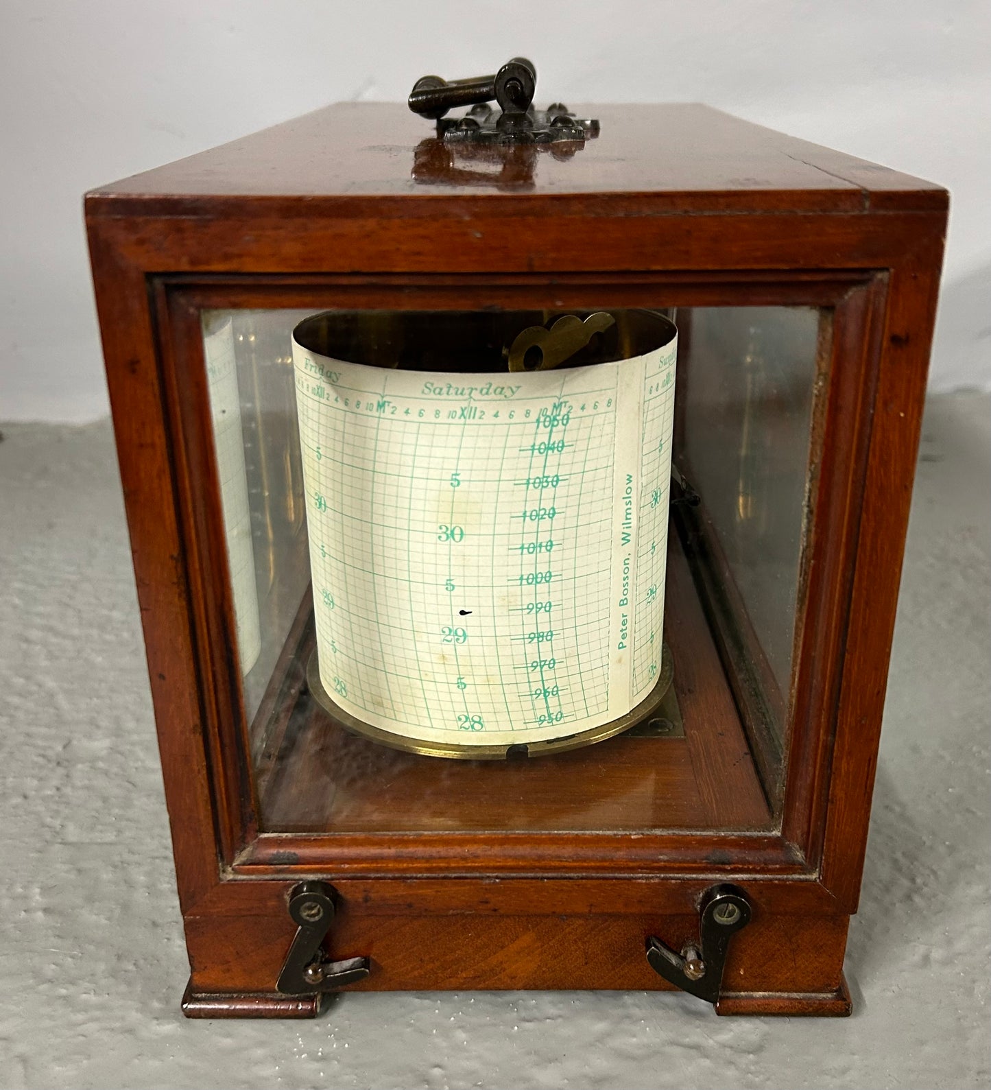 Negretti and Zambra barograph
