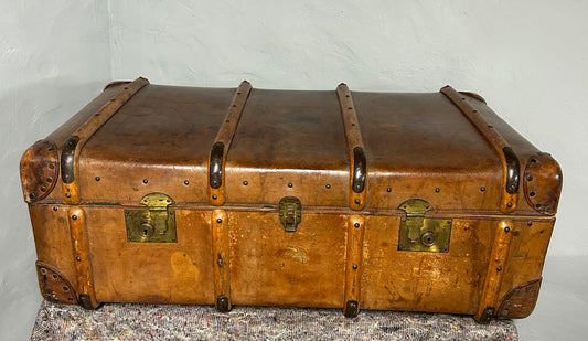 Vintage steamer trunk