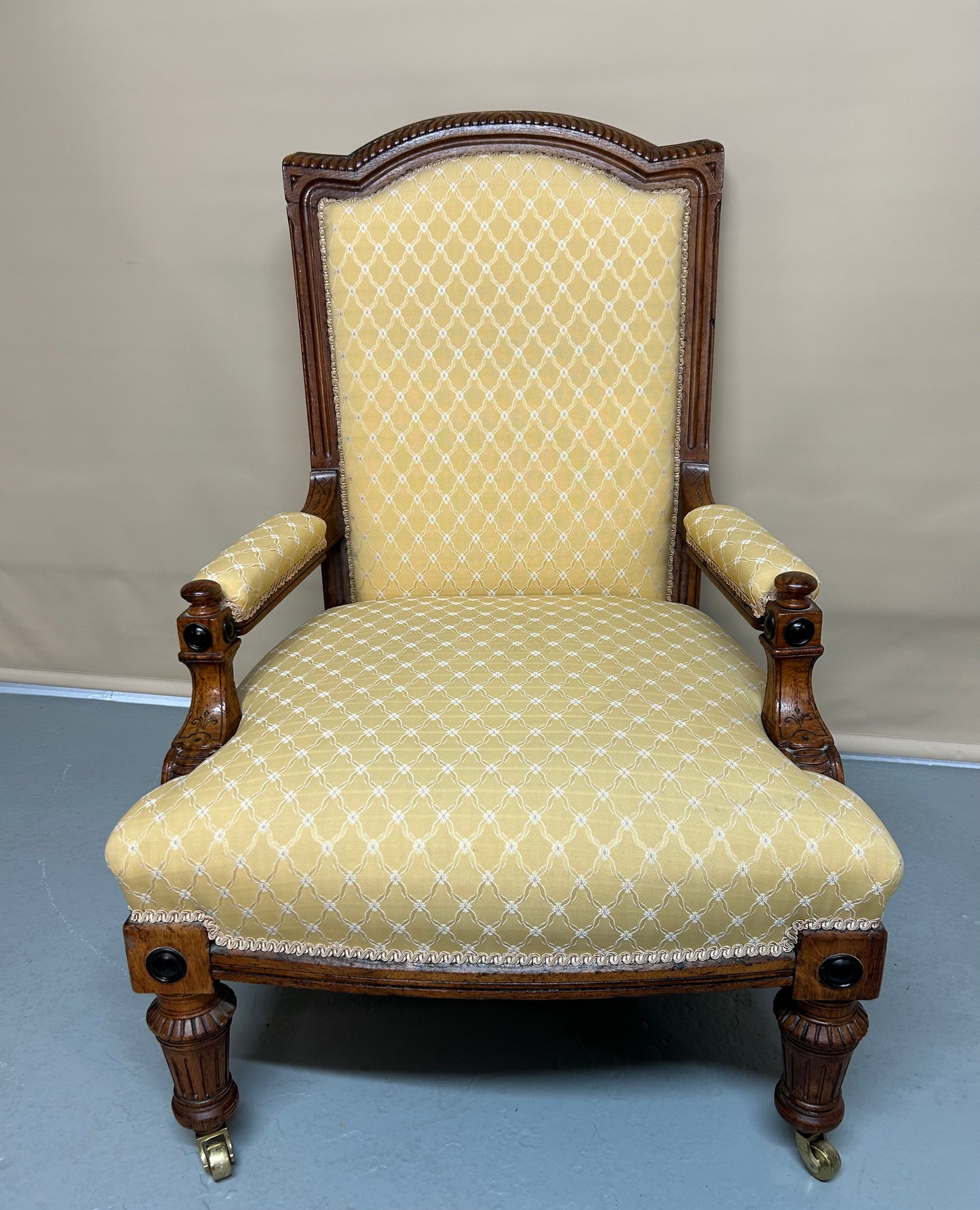 Victorian Ladies and Gentlemen’s Pollard oak chairs