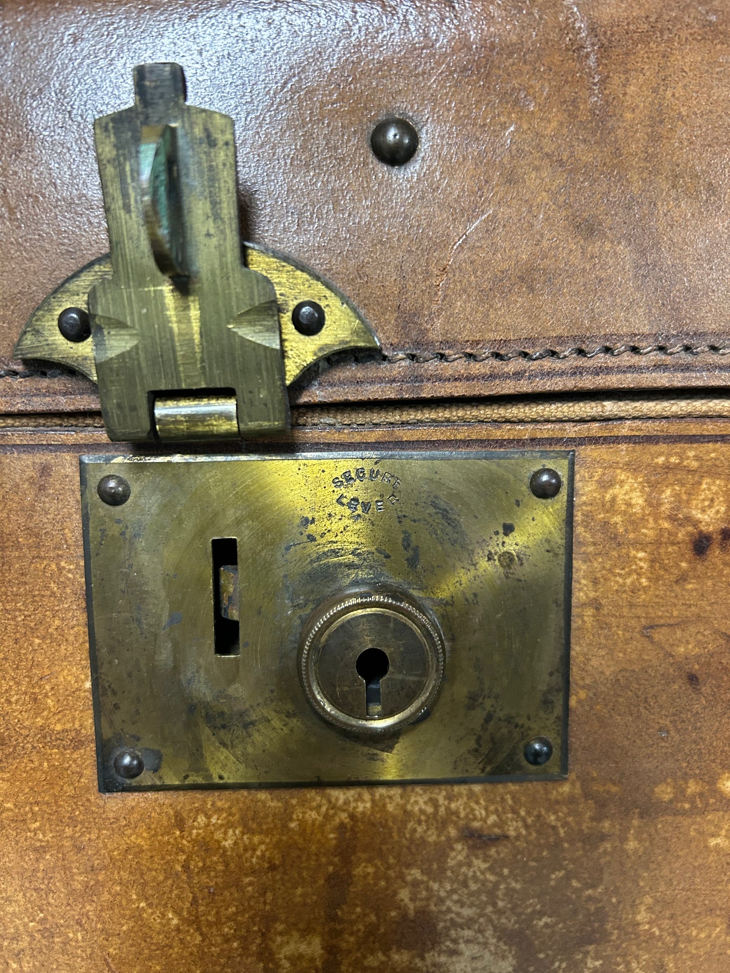 Vintage steamer trunk