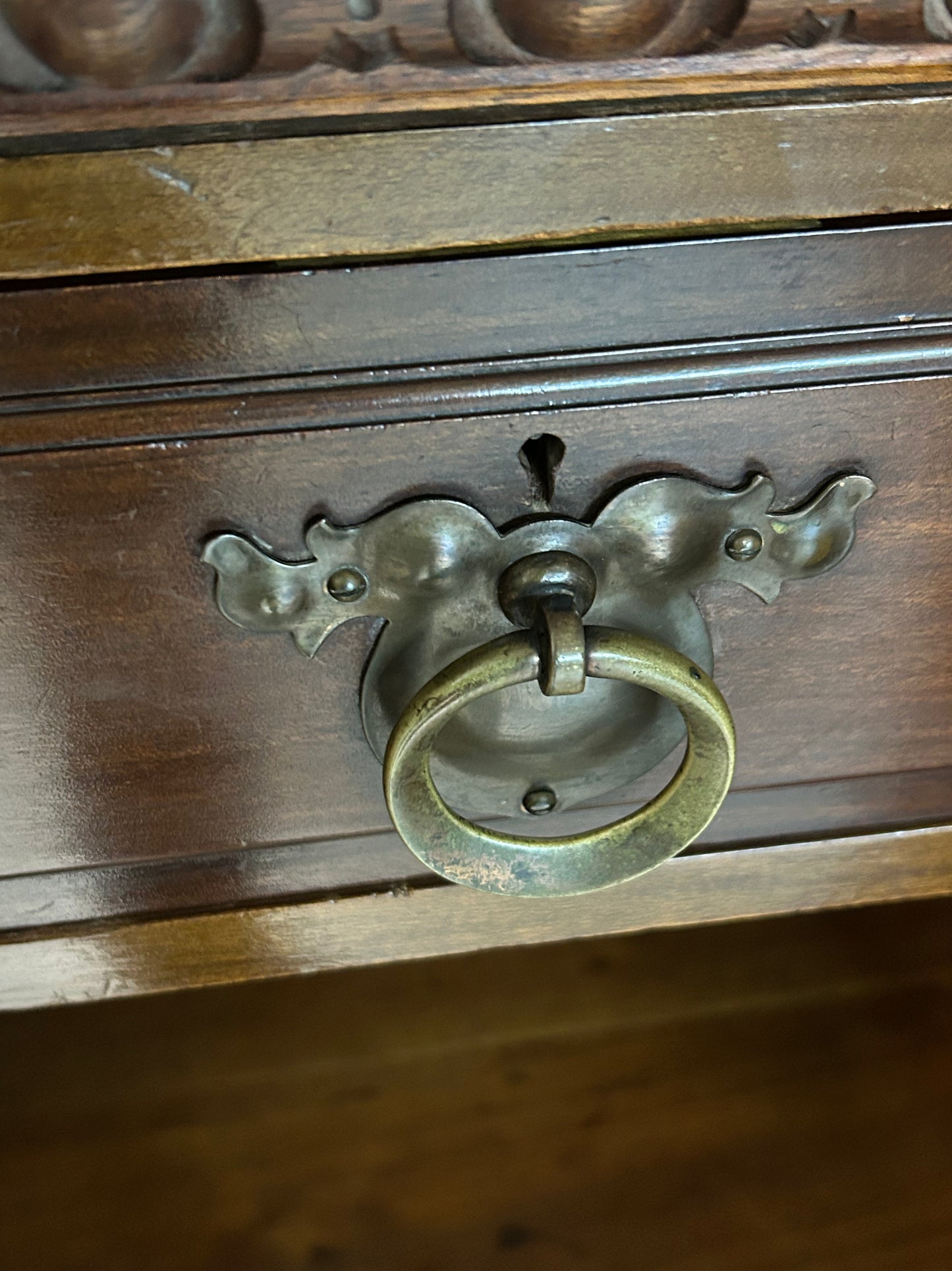 Corner bookcase cabinet by Goodhall, Lamb and Heighway of Manchester