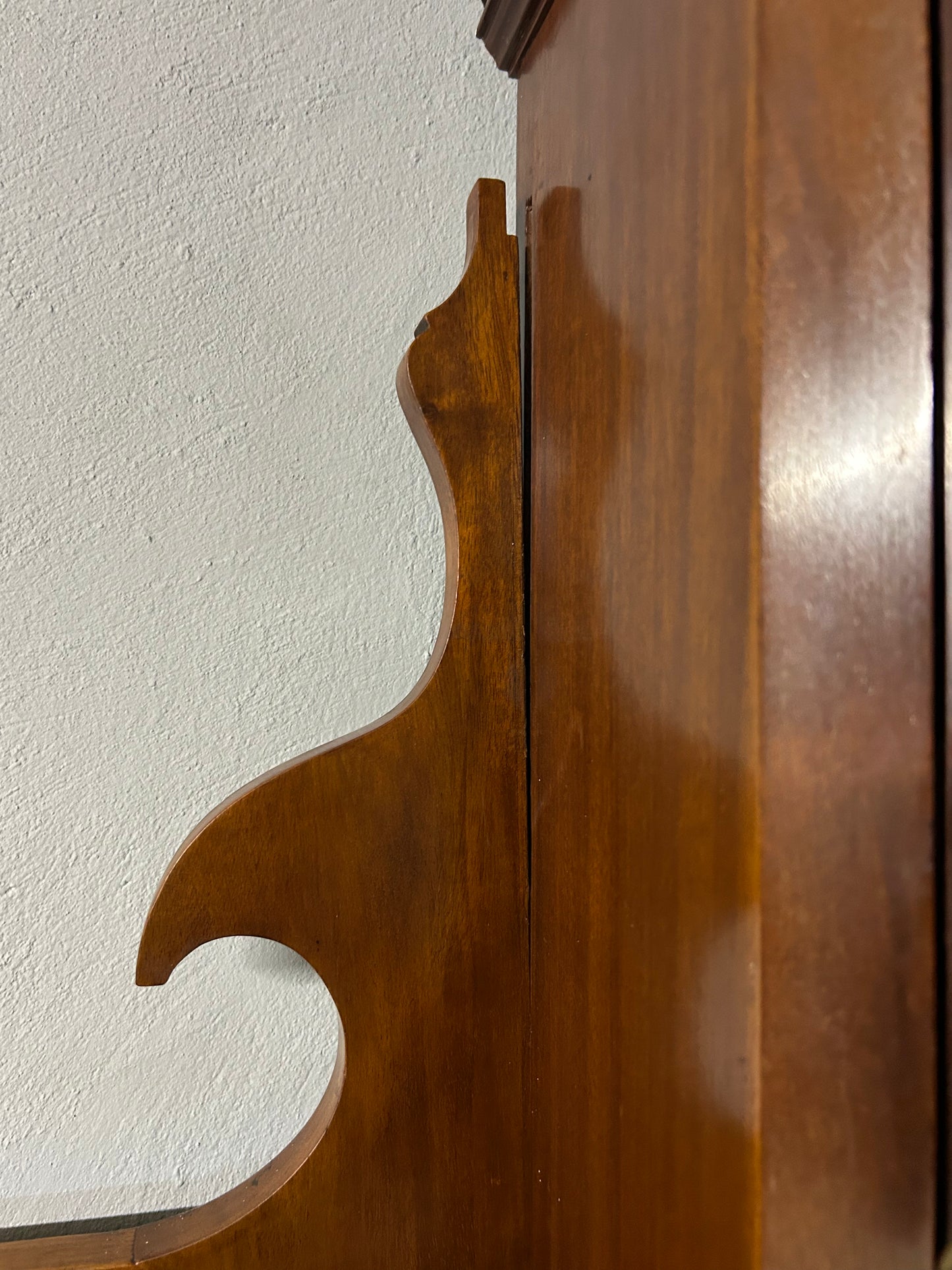 Corner bookcase cabinet by Goodhall, Lamb and Heighway of Manchester