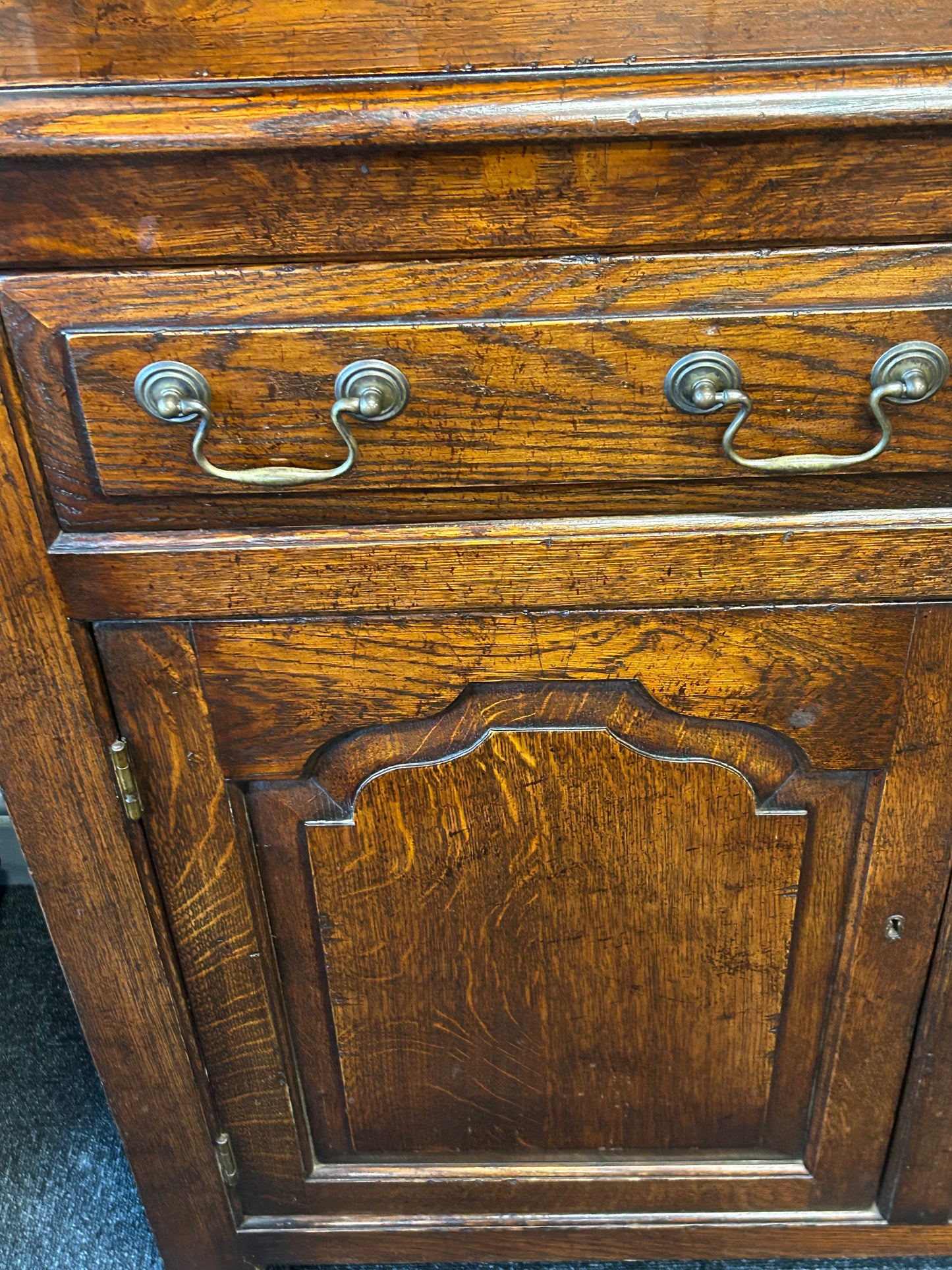 Georgian style oak dresser