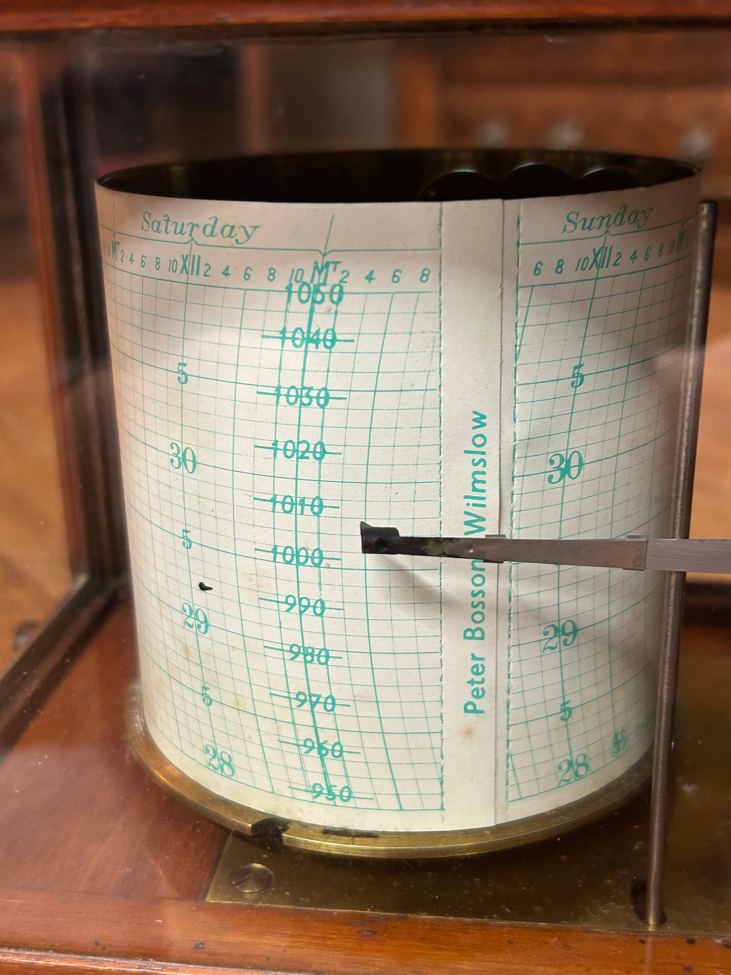 Negretti and Zambra barograph