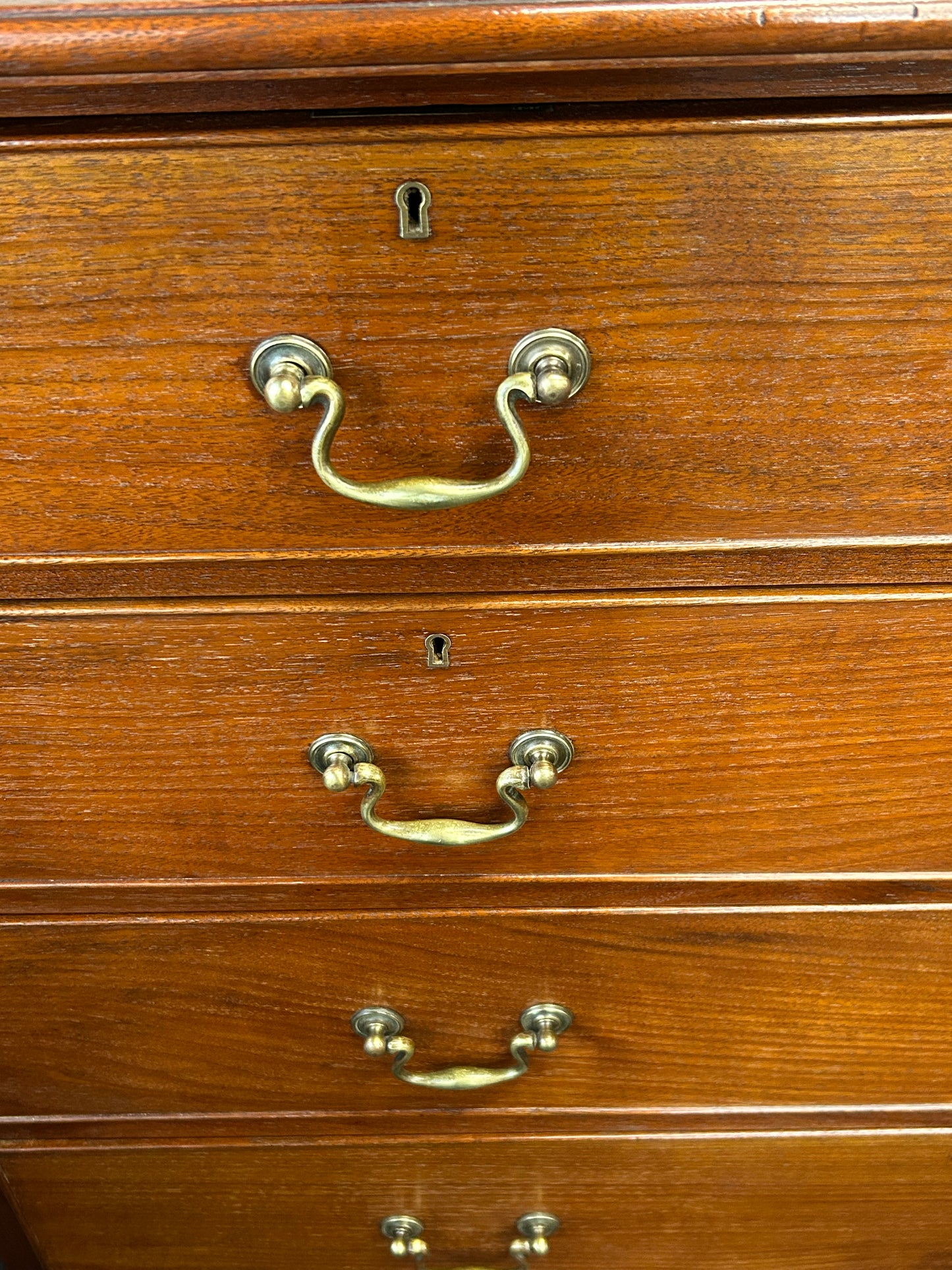 19th century solid walnut chest of drawers