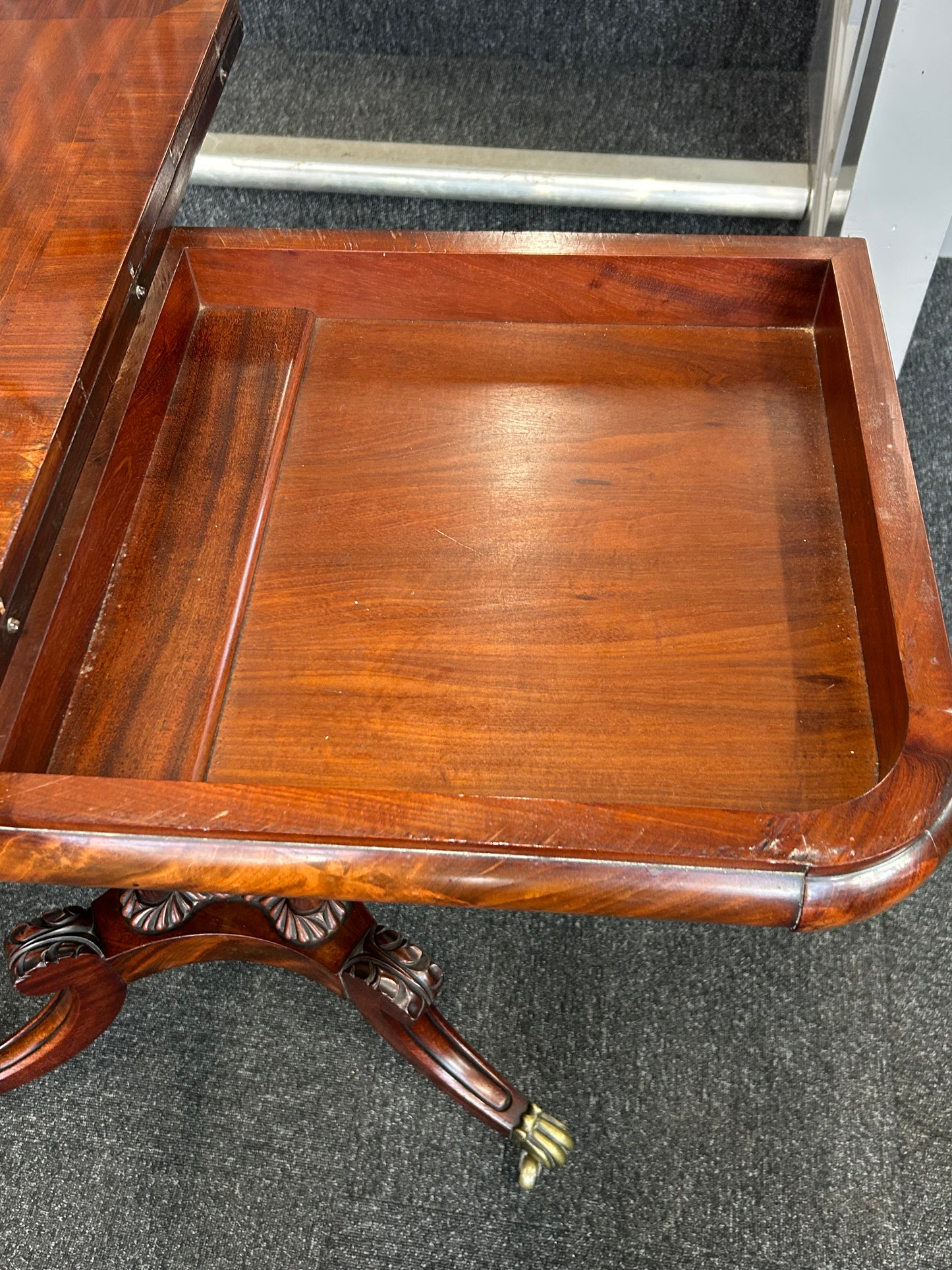 William IV Mahogany tea table