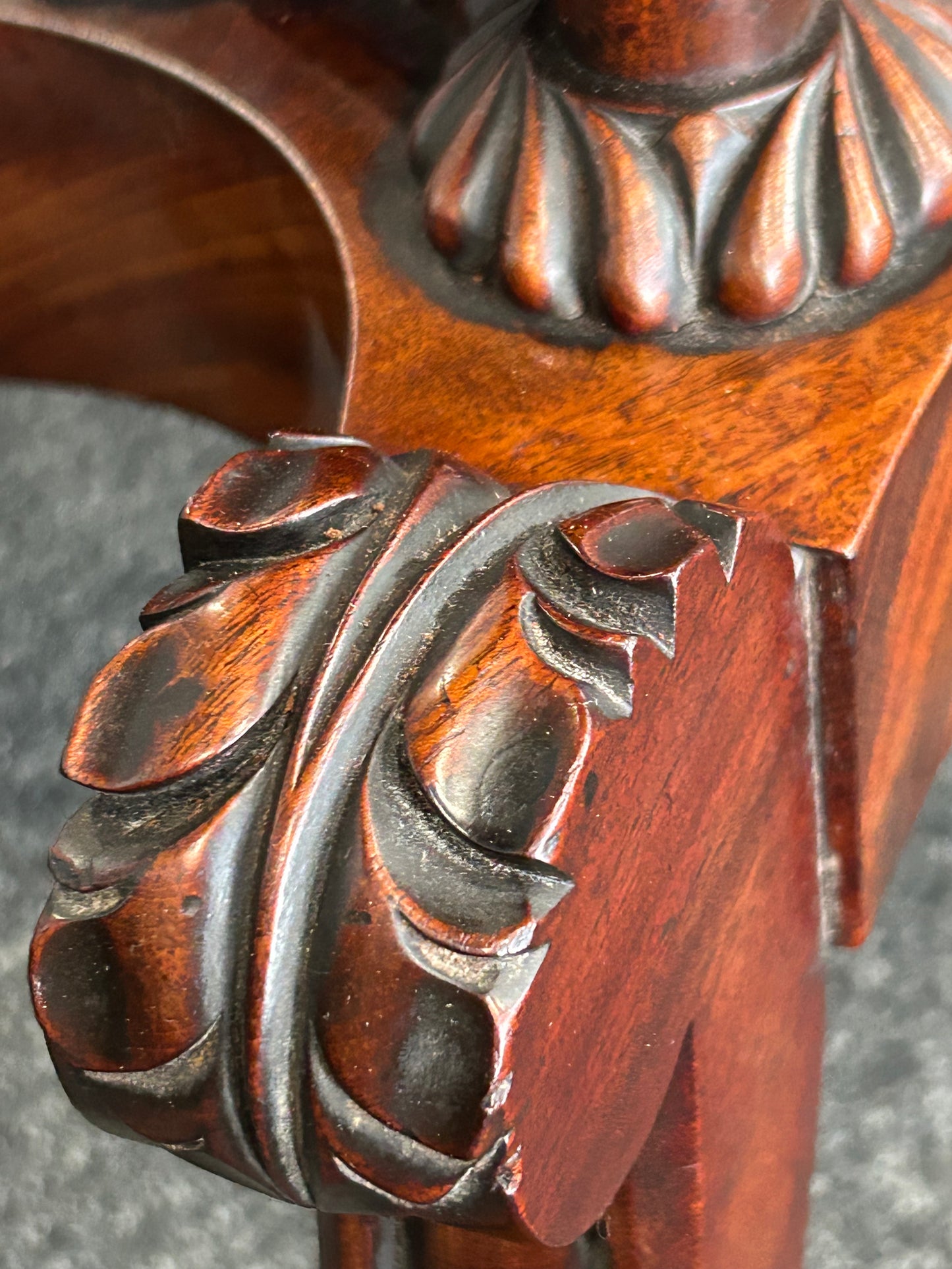William IV Mahogany tea table