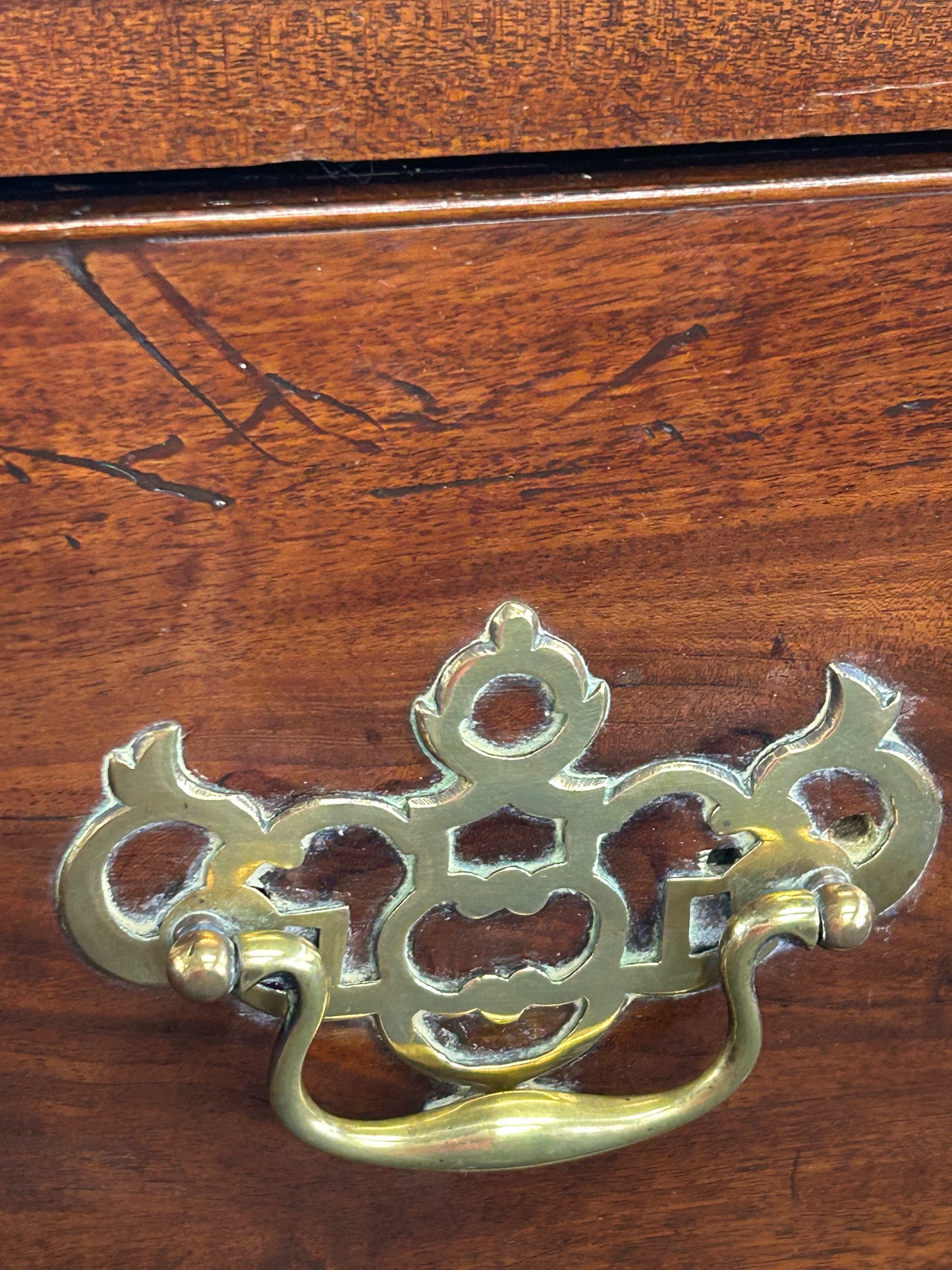 Georgian Mahogany chest on chest