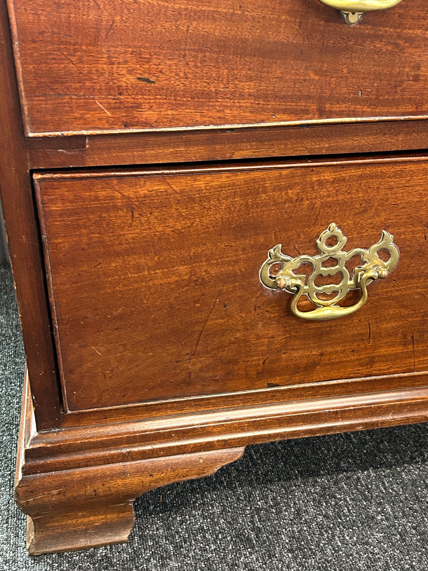 Georgian Mahogany chest on chest
