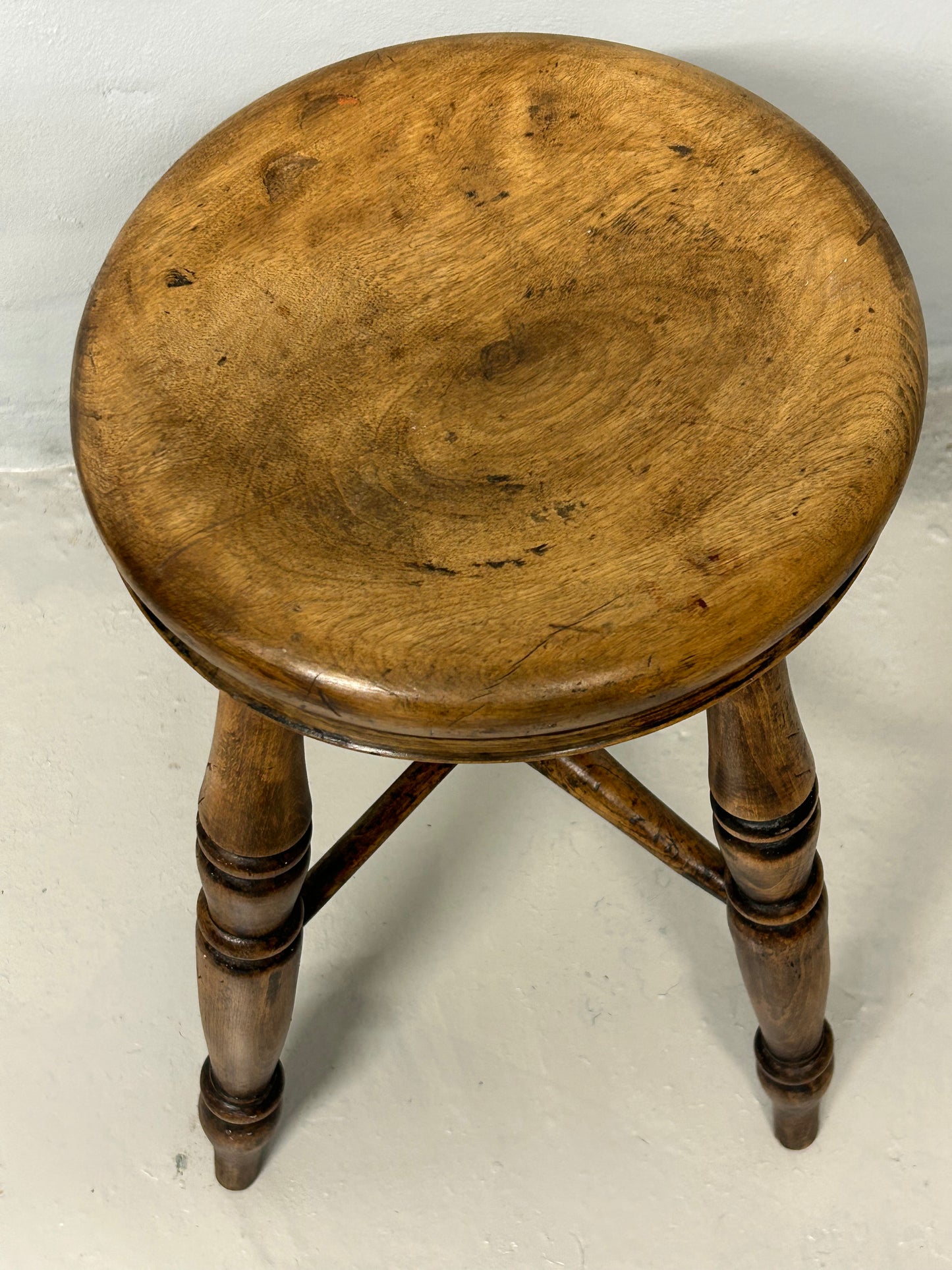 Elm and Beechwood tavern stool