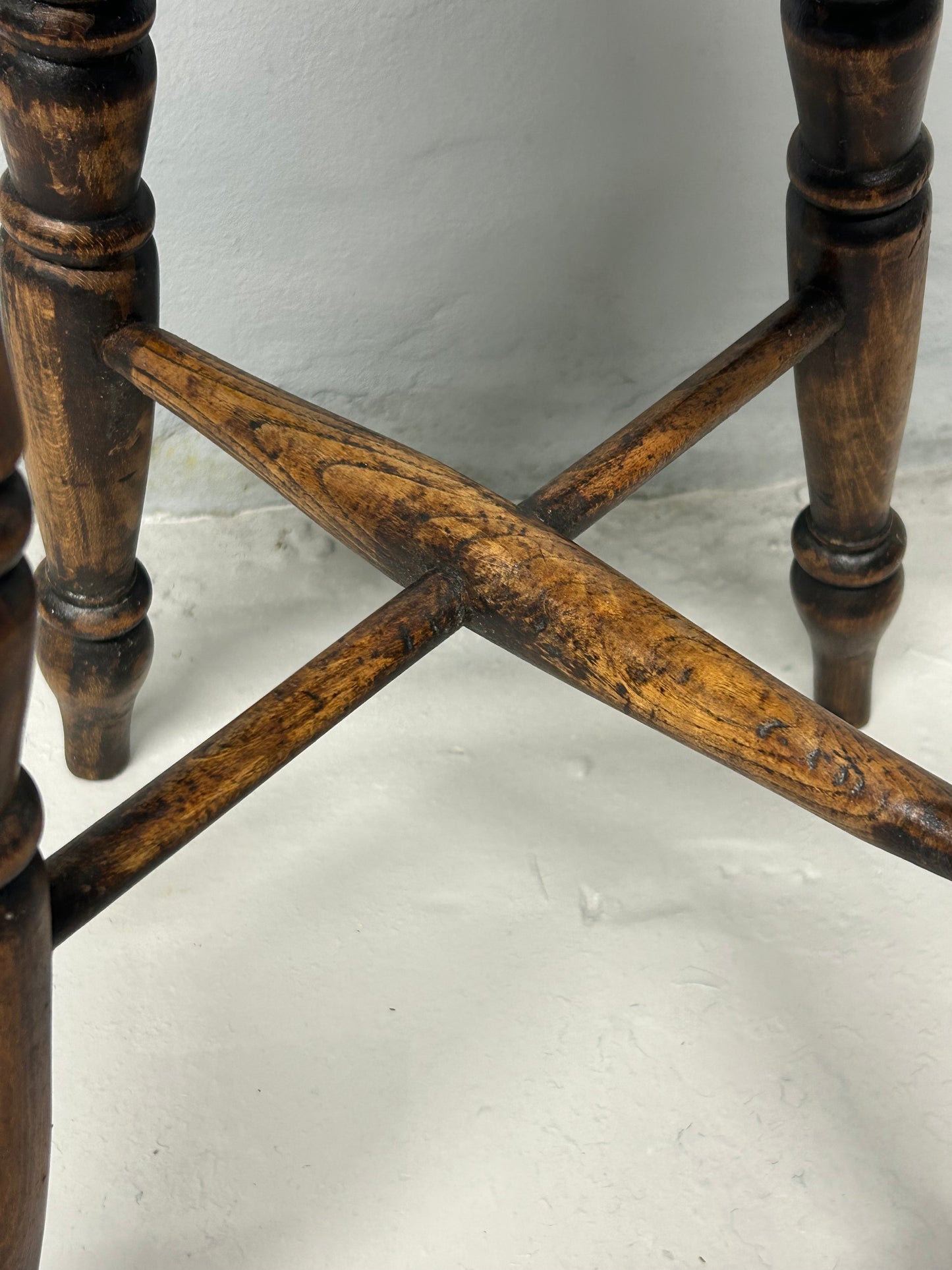 Elm and Beechwood tavern stool